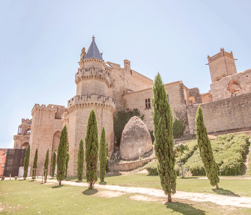 Castillo de Olite en Navarra