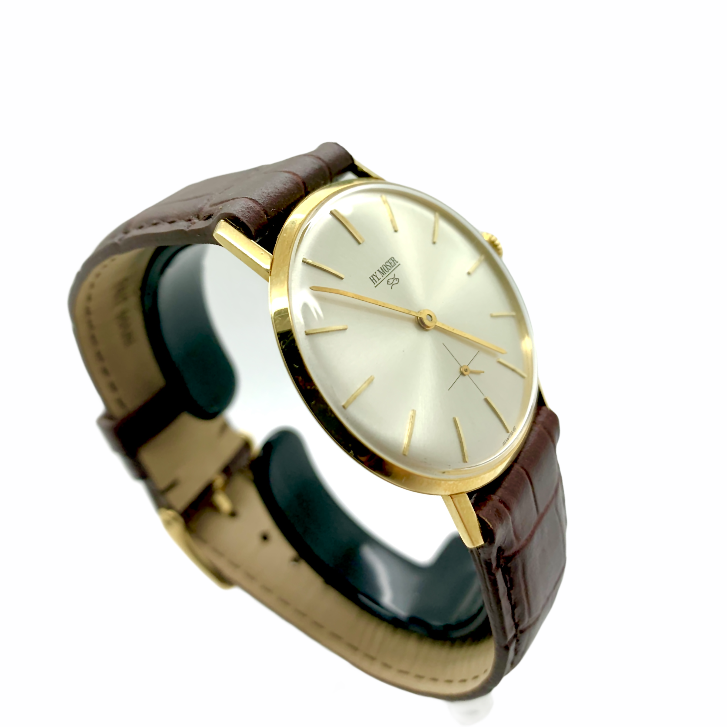 Vintage Gelbgold Handaufzug — Bild 3 von 6