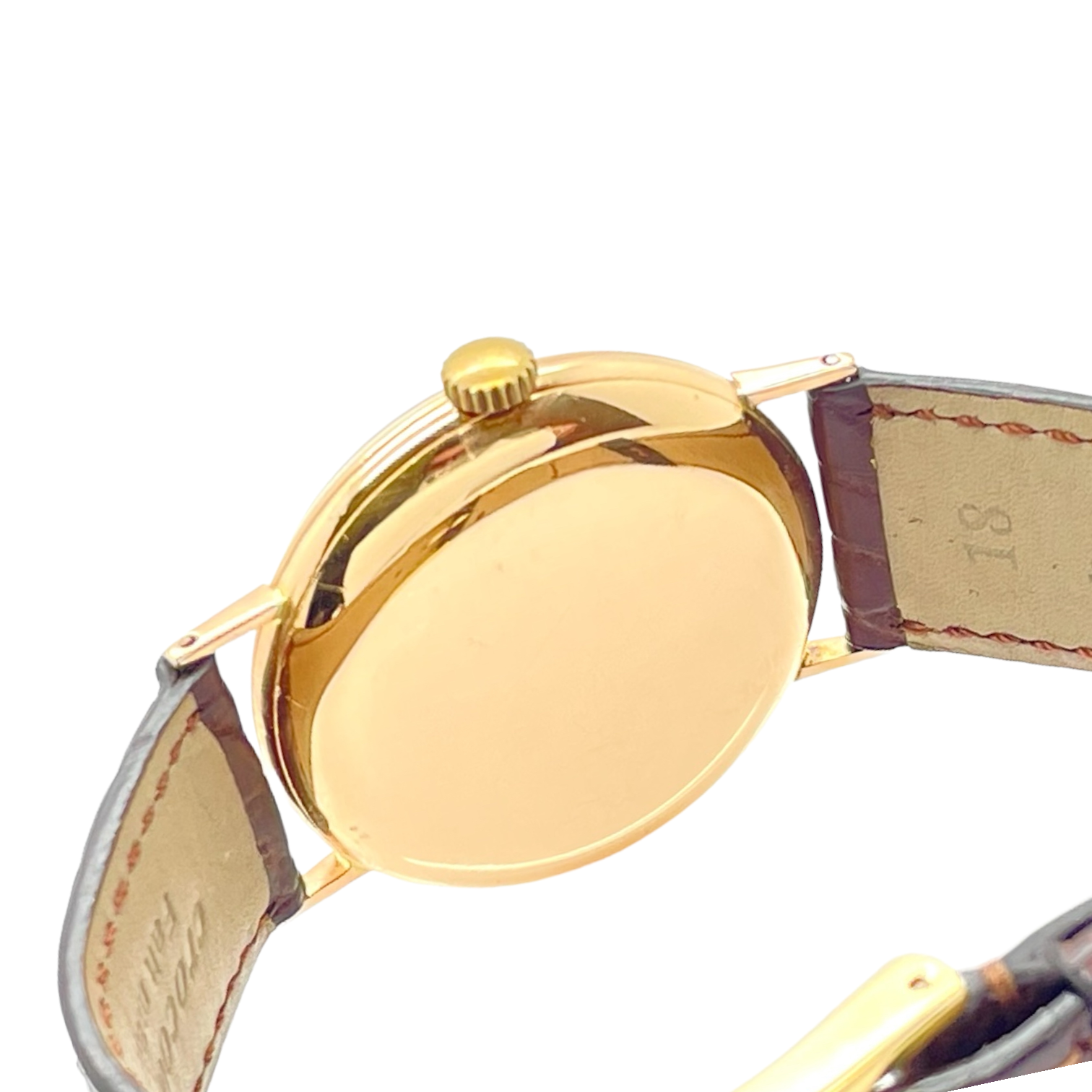 Vintage Rosegold Zifferblatt Signiert Mit "W. Horovitz Alexandrie" (Retailer) — Bild 5 von 6