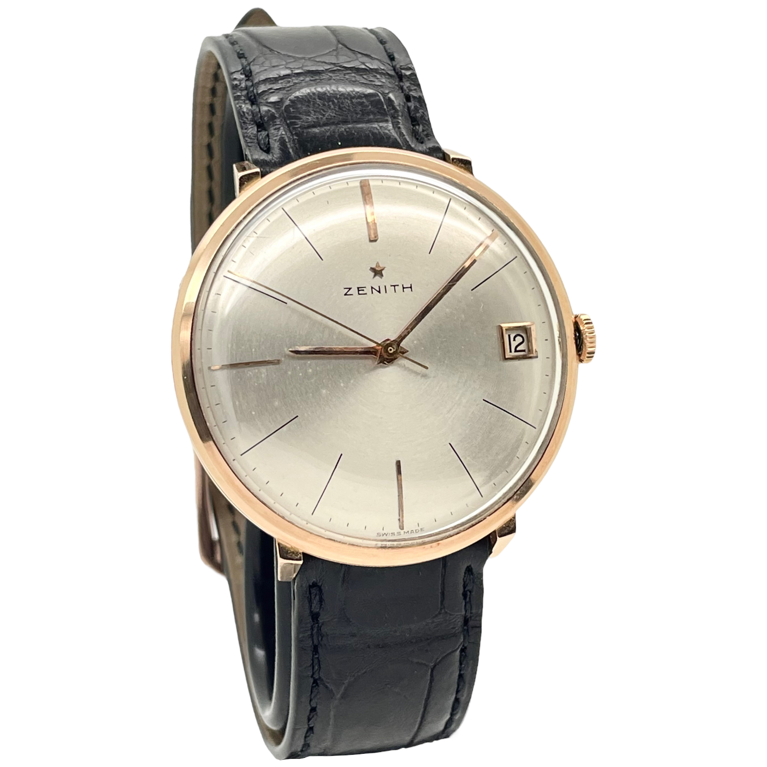 Vintage Rosegold Datum Lange Indizes — Image 2 of 5