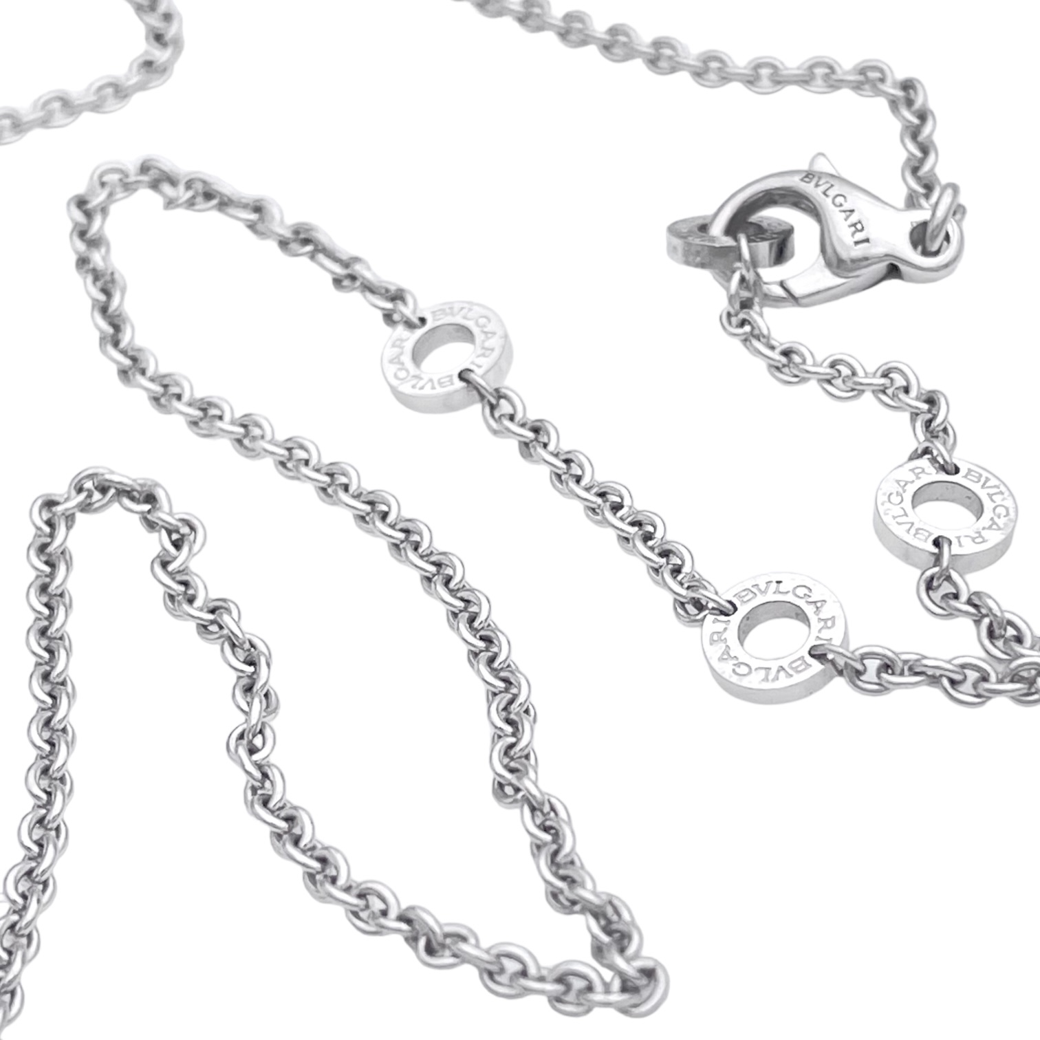 Bulgari Special Collection "Parentesi" Kette und Ohrringe Set — Image 7 sur 12