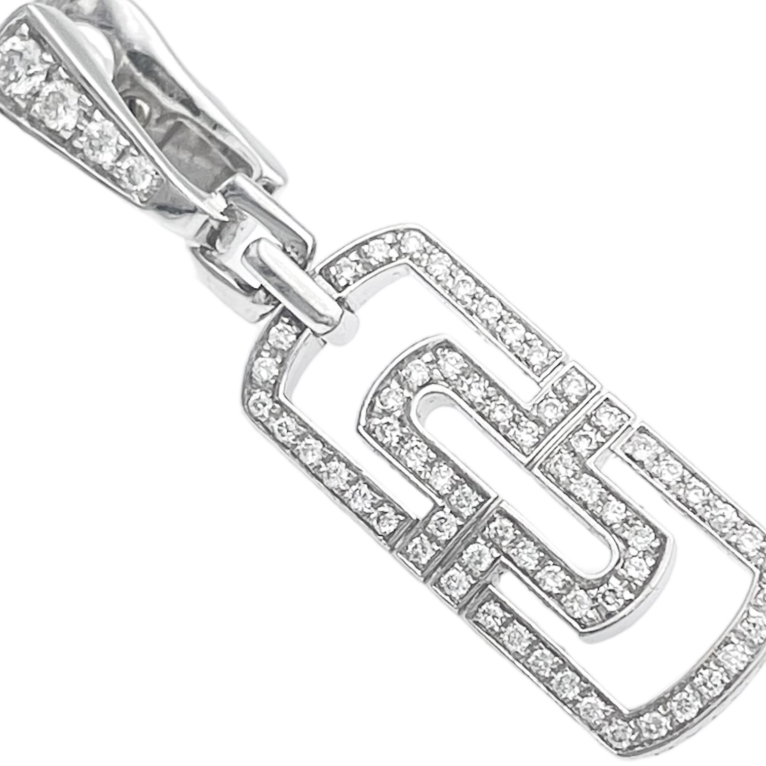 Bulgari Special Collection "Parentesi" Kette und Ohrringe Set — Image 9 sur 12