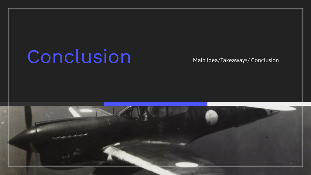 Homework Presentation Conclusion Slide