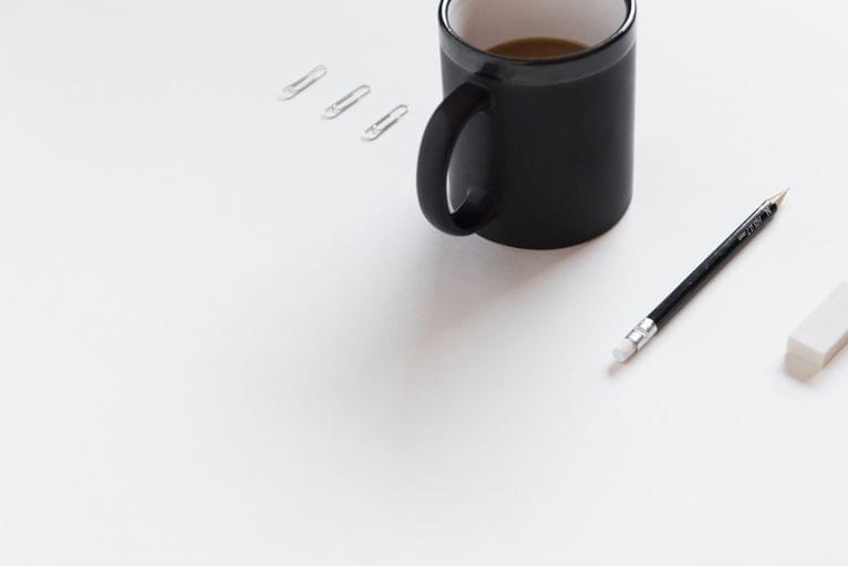 mug and pen