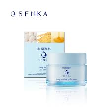 Mặt nạ ngủ cấp ẩm chuyên sâu dạng gel Senka Deep moist Gel Cream 50g