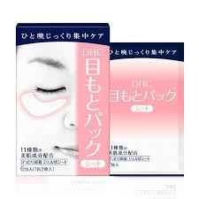 Mặt nạ dưỡng da vùng mắt DHC Pack Sheet Eyes hộp 6 miếng