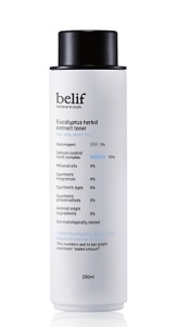 Nước cân bằng khuynh diệp ngăn ngừa mụn cho da dầu Belif Eucalyptus Herbal Extract Toner 200ml