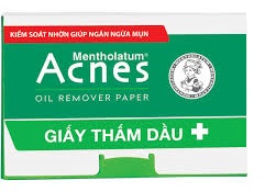 Giấy thấm dầu Acnes Oil Remover Paper 100 Tờ