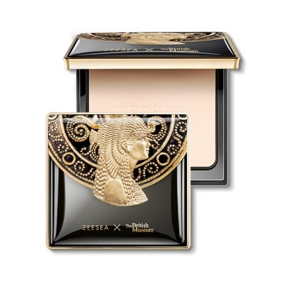 Phấn phủ trang điểm kiềm dầu kháng nước ZEESEA phong cách Anh Quốc 13g