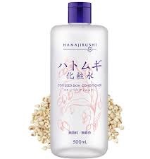 Nước hoa hồng HANAJIRUSHI chiết xuất hạt ý dĩ