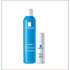 Nước xịt khoáng làm dịu và làm sạch cho da dầu mụn La Roche Posay Serozinc 300ml tặng xịt khoáng Thermal 50ml