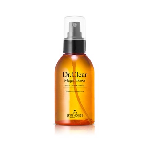 Nước Hoa Hồng Giảm Thâm Ngừa Mụn - The Skin House Dr.Clear Magic Toner