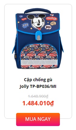 Cặp chống gù Jolly TP-BP036/MI