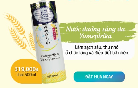 Nước dưỡng sáng da YUMEPIRIKA