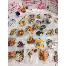 Trà Detox Korea hoa quả sấy khô