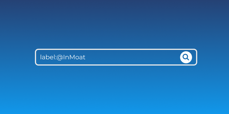 Searchbar to display emails by label