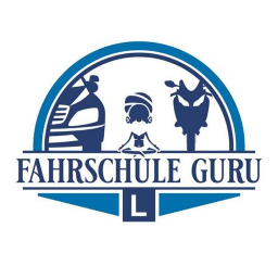 Stoffmaske Fahrschule Guru