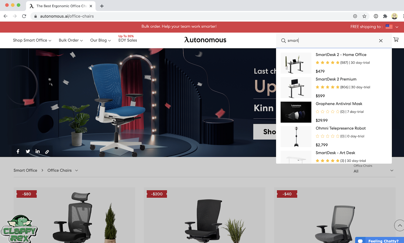 Visual results