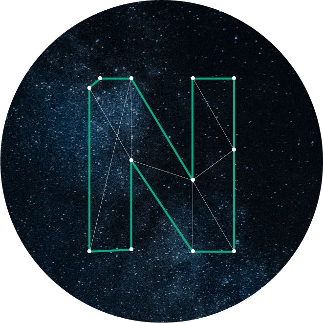 The Letter N in a Circle