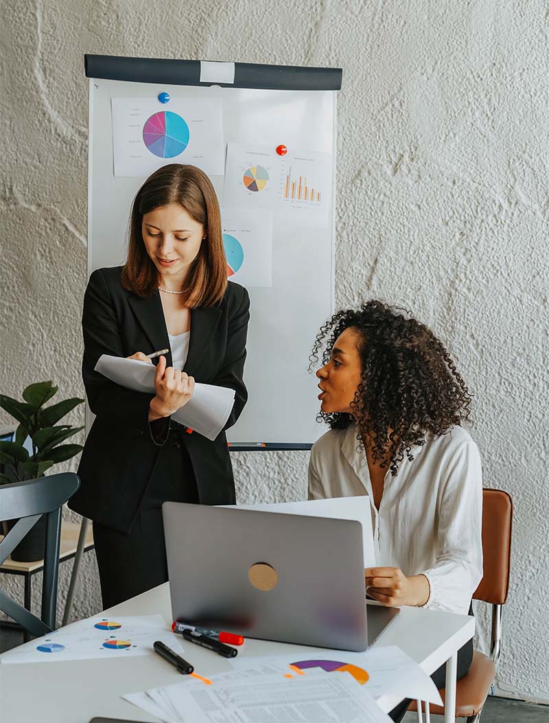 Women working