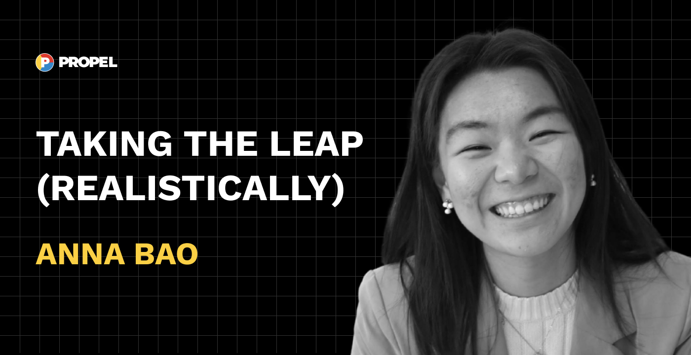 Taking the leap (realistically)