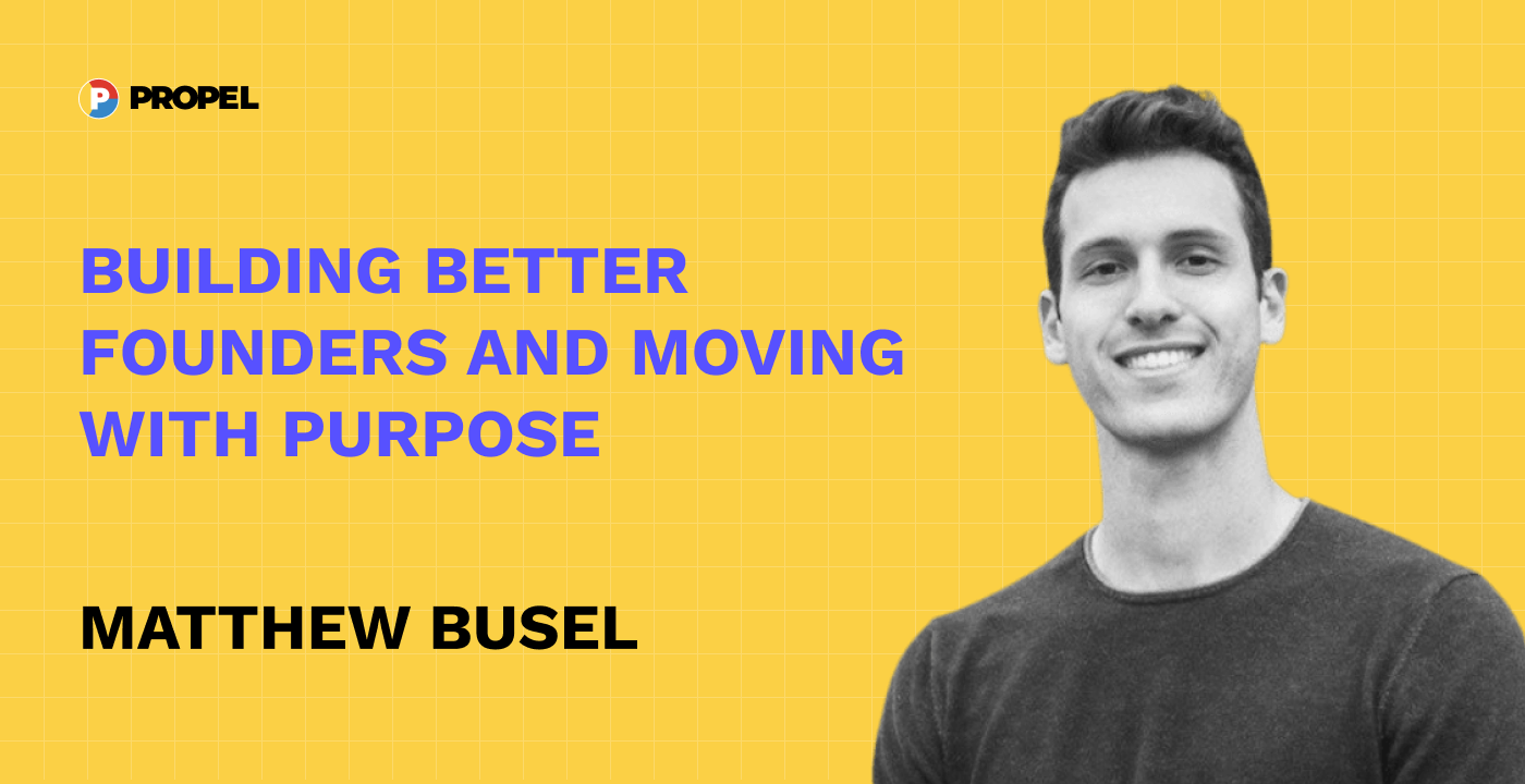 Building better founders and moving with purpose - Matthew Busel, Whalesync