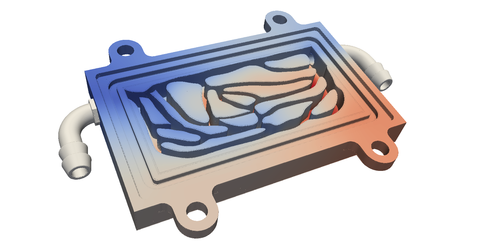 Generative design for heat sinks