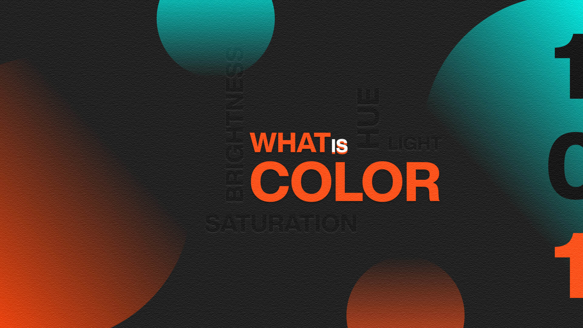 Visual to enhance the blog: what is color.