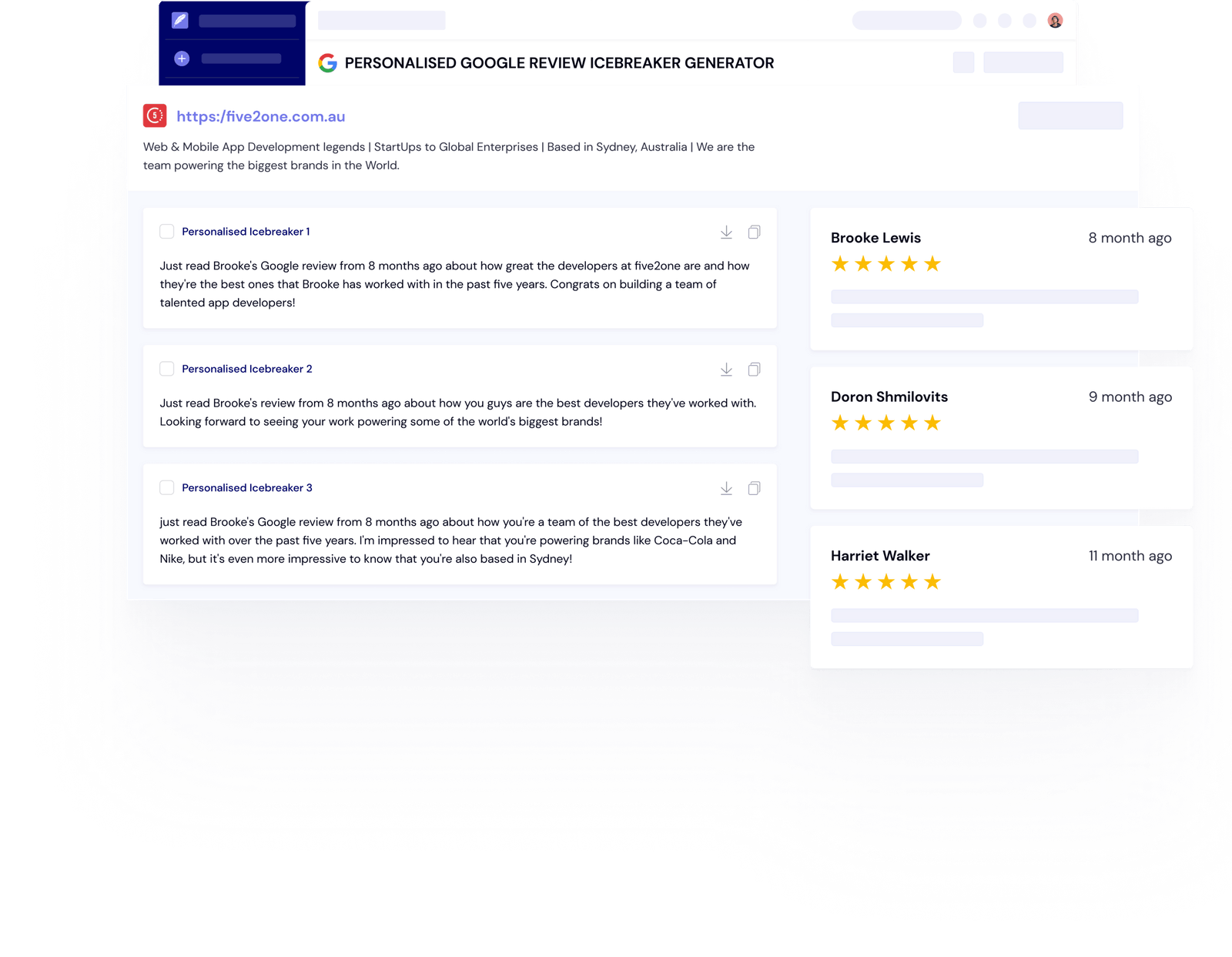 SmartWriter | Personalised AI Cold Emails