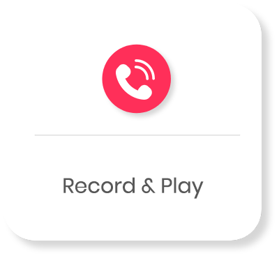 Call Recorder Record and Play Recorded calls feature