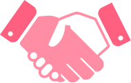 Call Recorder Handshake Icon