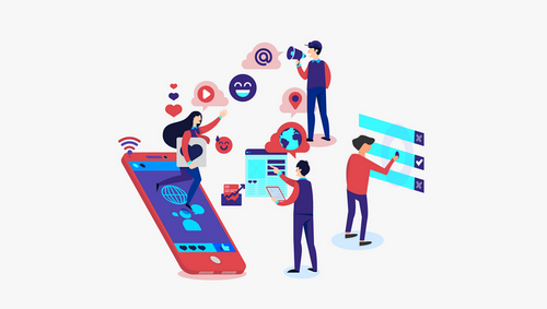 Иллюстрация корпоративной сети