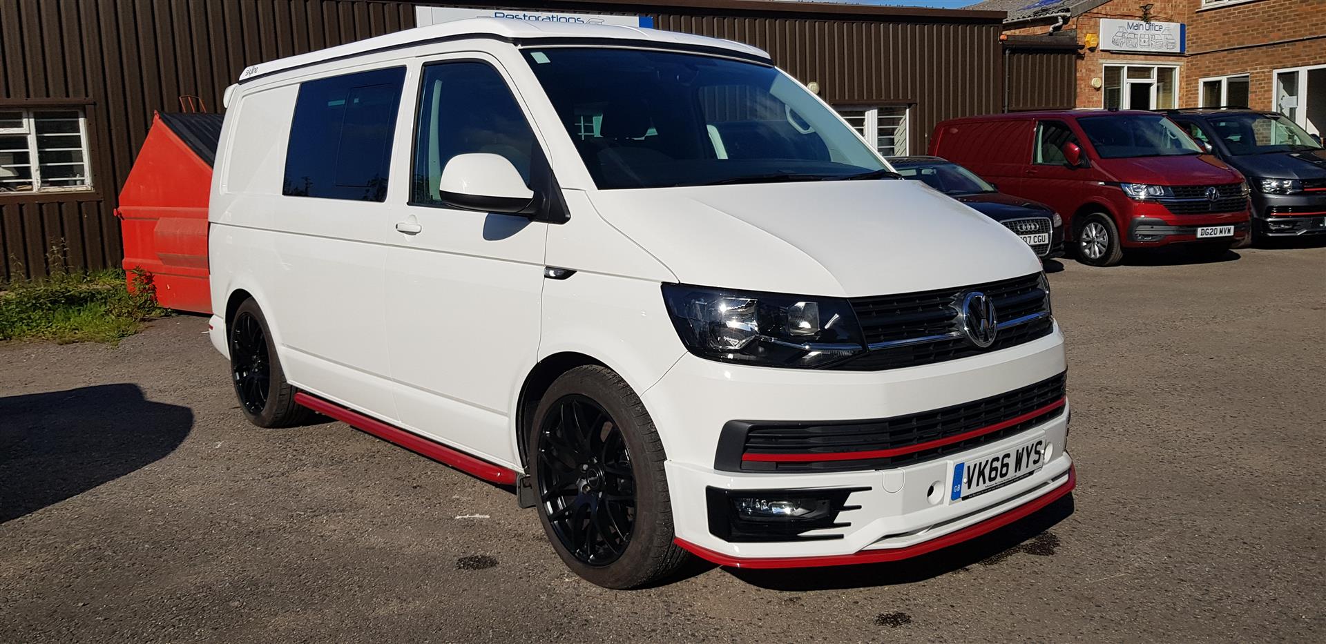 White VW T6 Camper - For Sale - SK Conversions Ltd.