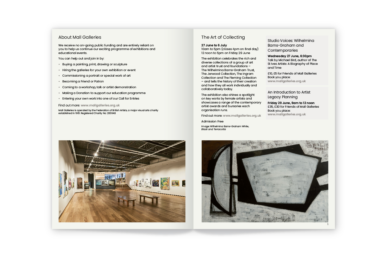 Mall Galleries exhibition guide