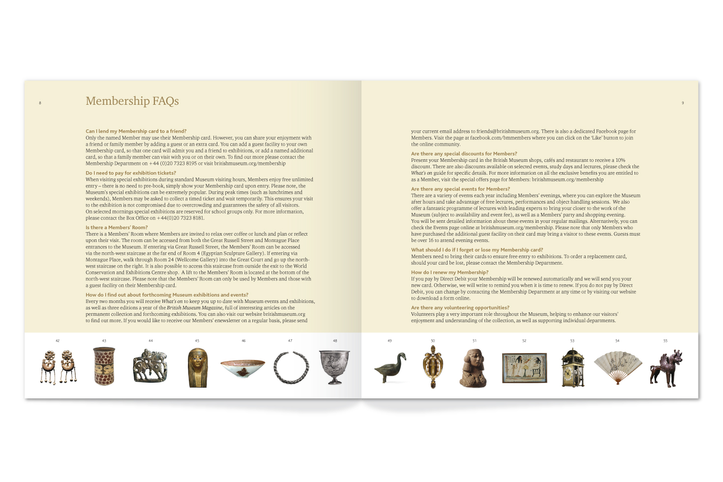 British Museum brochure