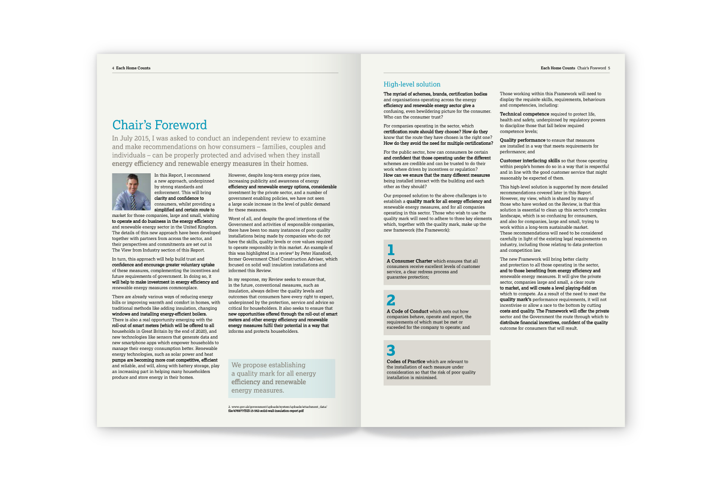 Department for Business and Energy report