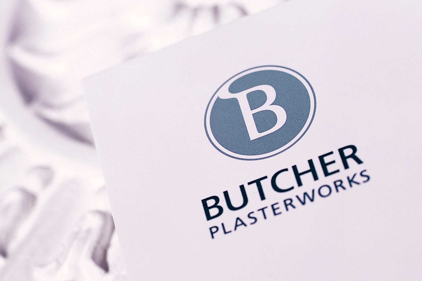 Butcher logo on letterhead