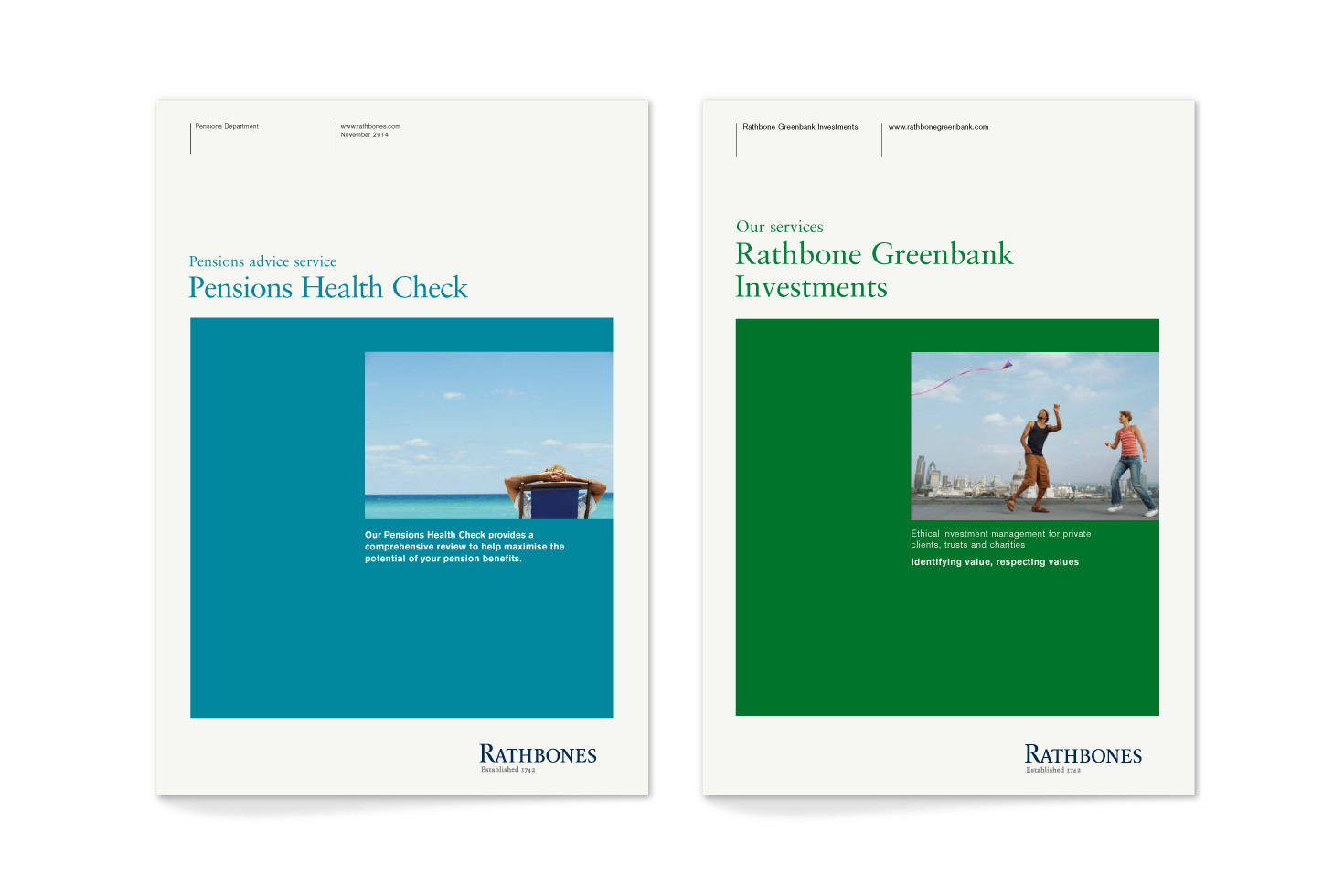 Rathbones literature covers