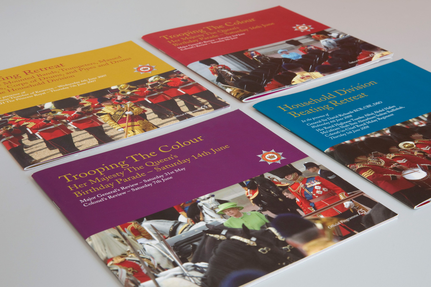 Range of booklets