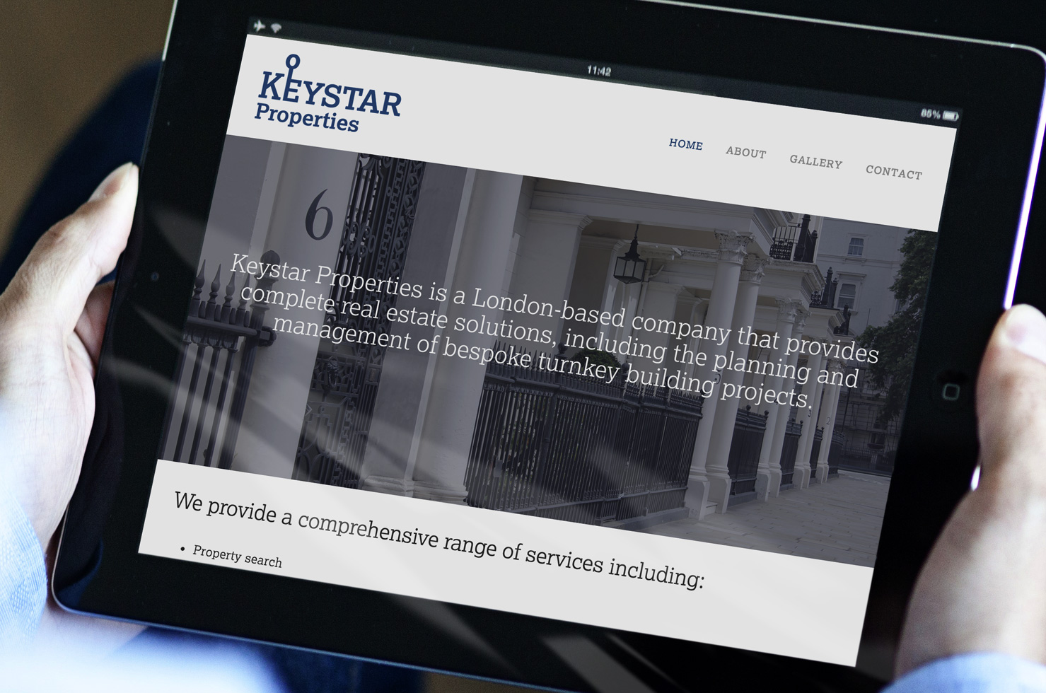Keystar Properties website
