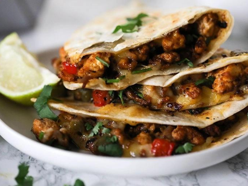 Tofu Quesadillas