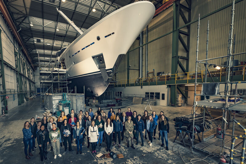 Amels & Damen women in yachting
