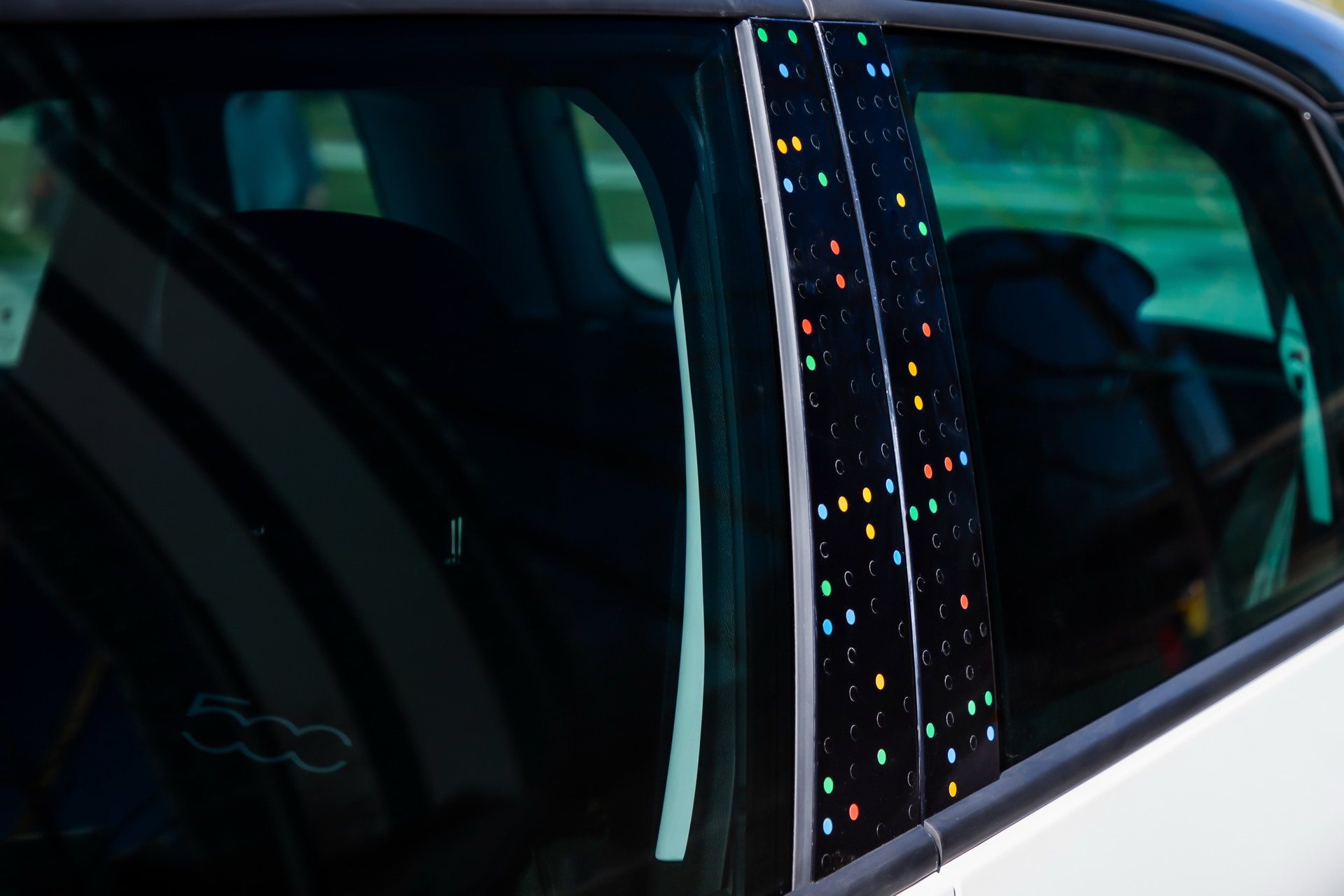 fiat 500 hey google portiere