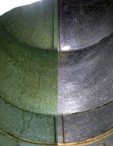 Before and After for Duct Cleaning