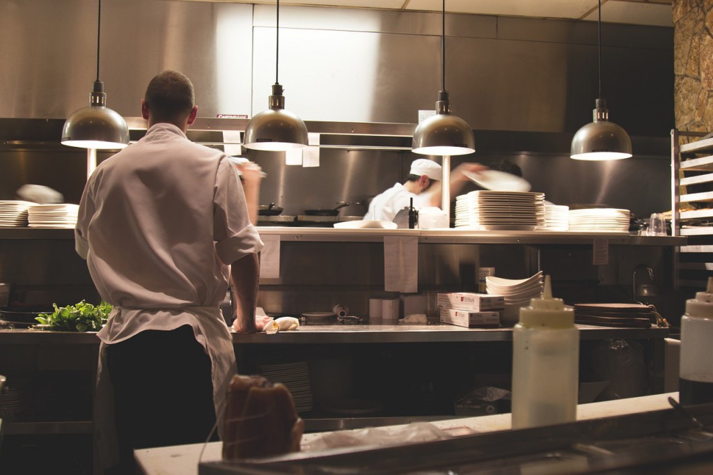 commercial kitchen