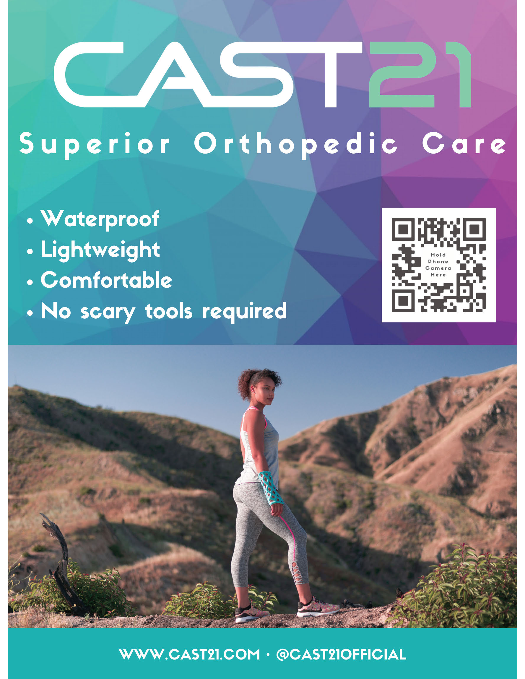 hiking poster
