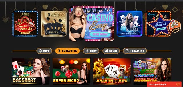 Casino online hấp dẫn tại Debet