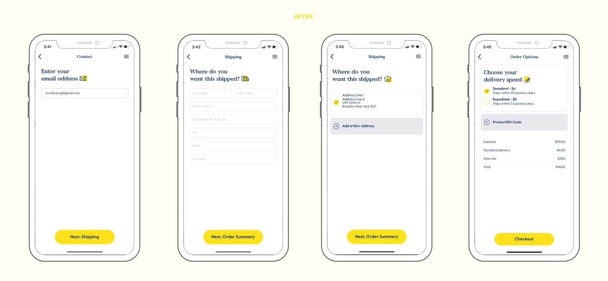 erindesong Keepsake App Redesign