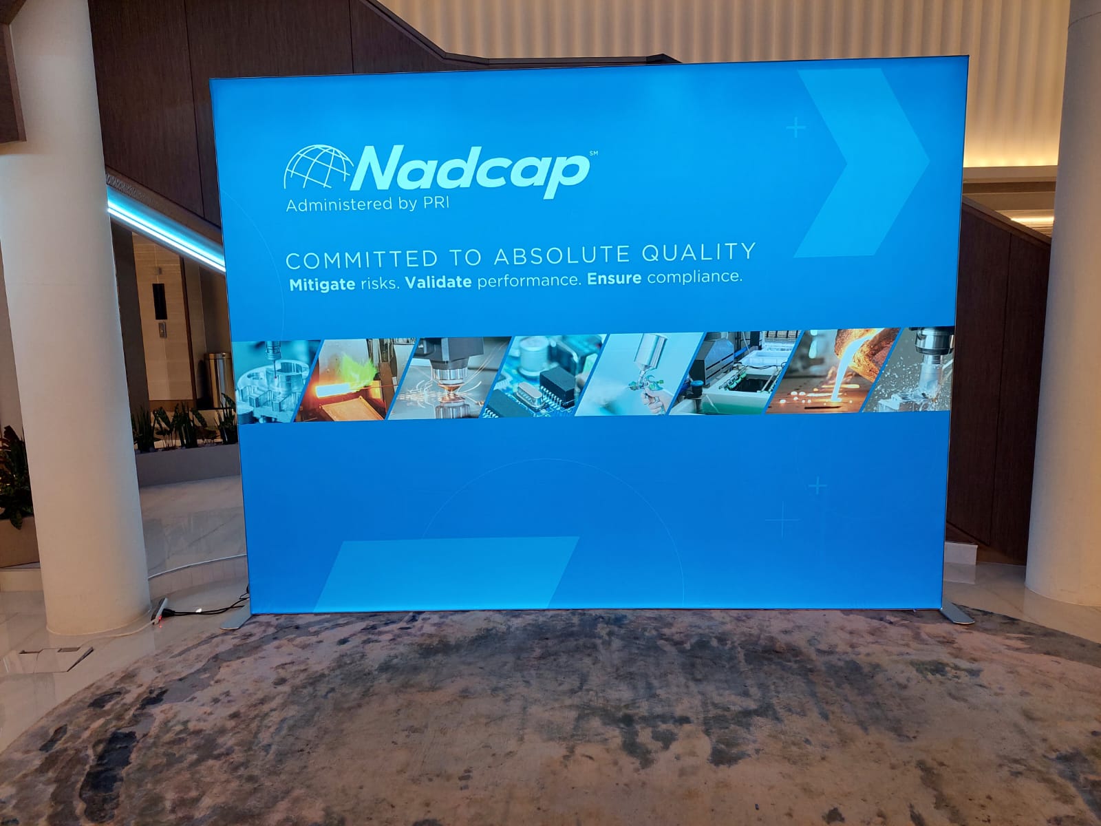 Vsystem at Nadcap conference 2022 VSystem Press Aera