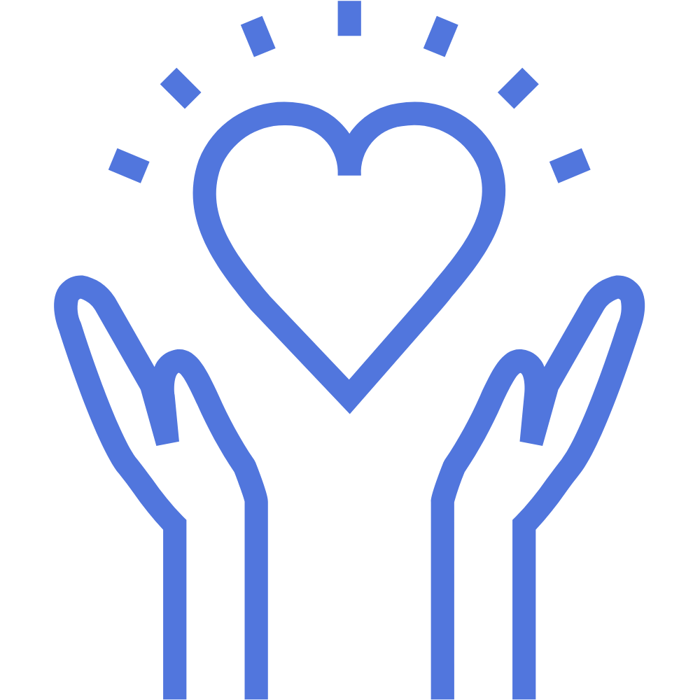 2 hands holding up a heart symbolizing wellness brought from optimizing nutrition and fitness with professionals